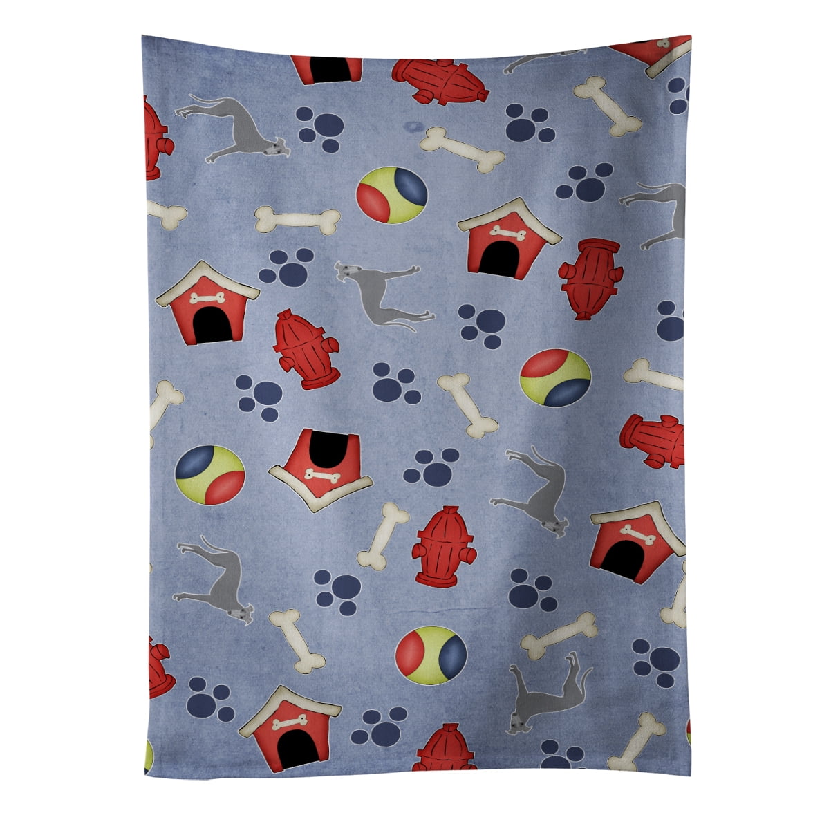 Picture of Carolines Treasures BB4097KTWL Dog House Collection Greyhound Kitchen Towel