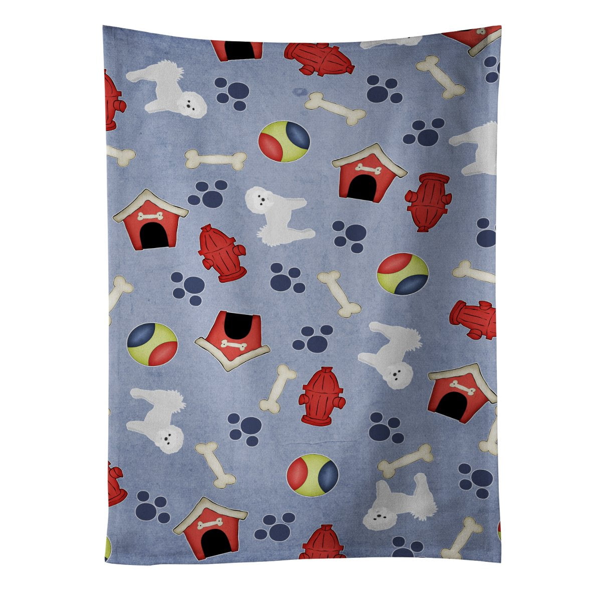 Picture of Carolines Treasures BB4104KTWL Dog House Collection Maltese Kitchen Towel