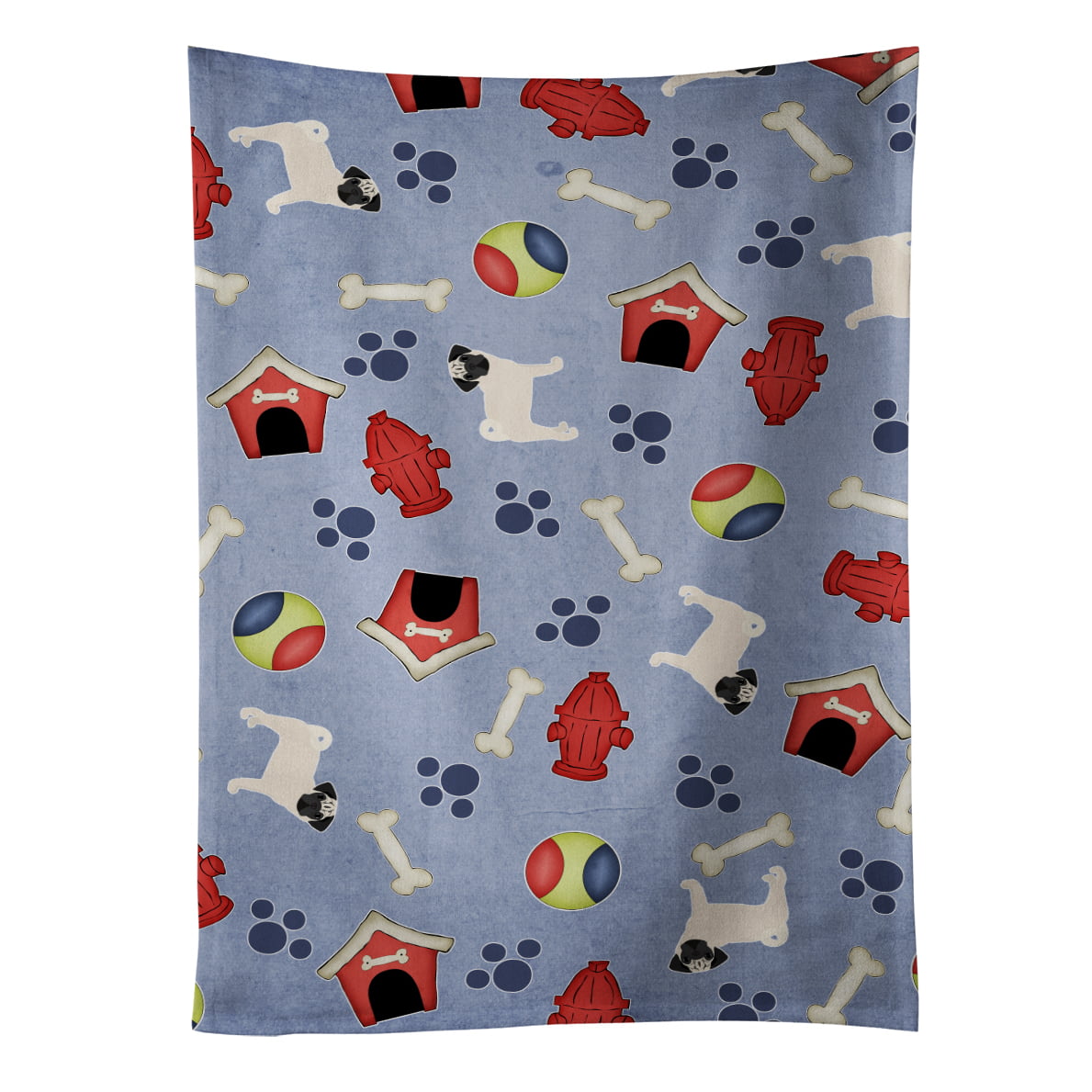 Picture of Carolines Treasures BB4113KTWL Dog House Collection Pug Kitchen Towel