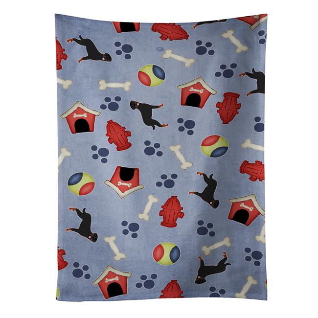 Picture of Carolines Treasures BB4115KTWL Dog House Collection Rottweiler Kitchen Towel