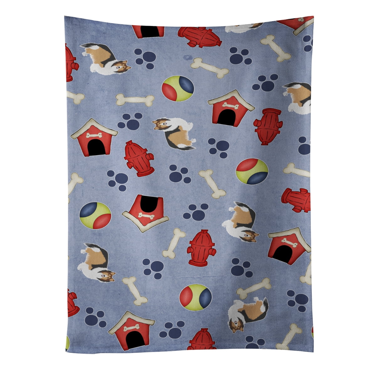 Picture of Carolines Treasures BB4118KTWL Dog House Collection Sheltie Shetland Sheepdog Kitchen Towel
