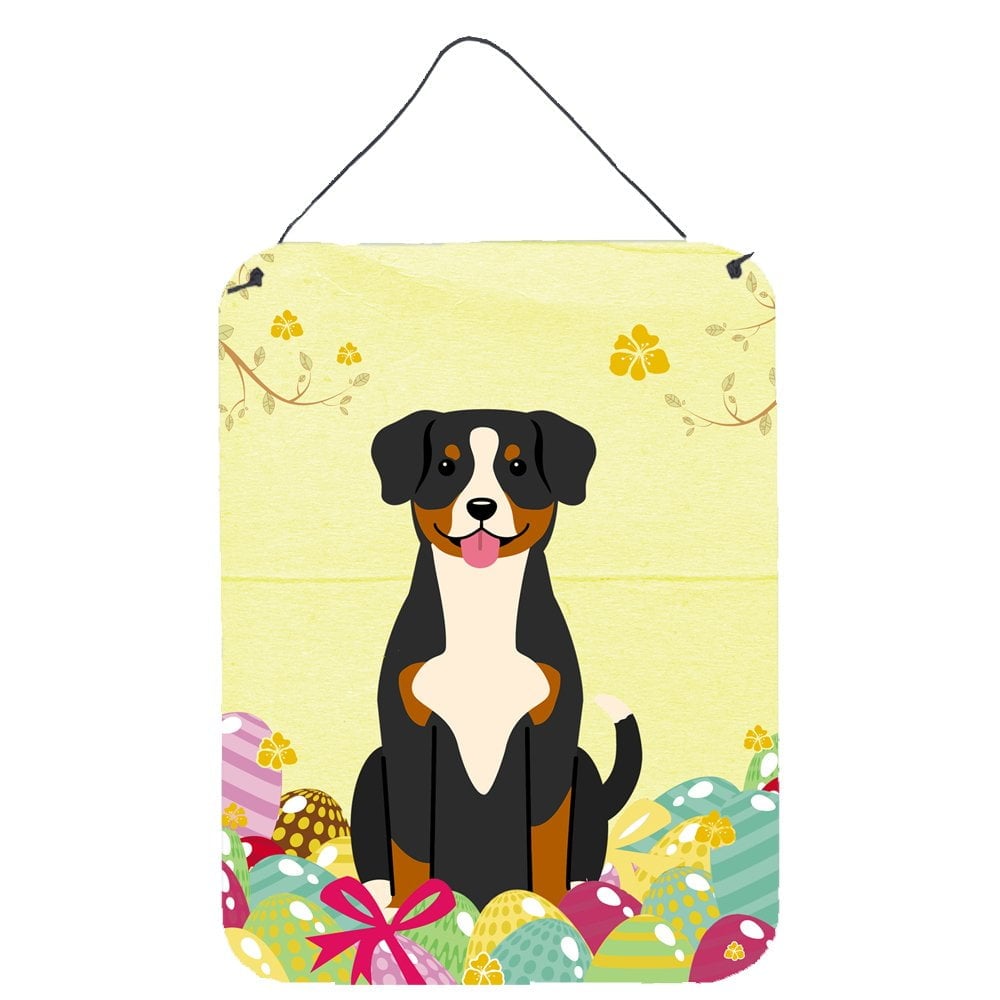 Easter Eggs Entlebucher Wall or Door Hanging Prints