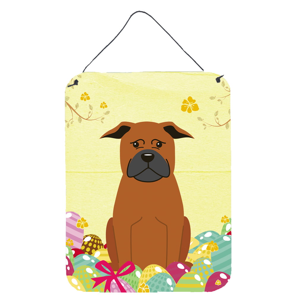 Easter Eggs Chinese Chongqing Dog Wall or Door Hanging Prints