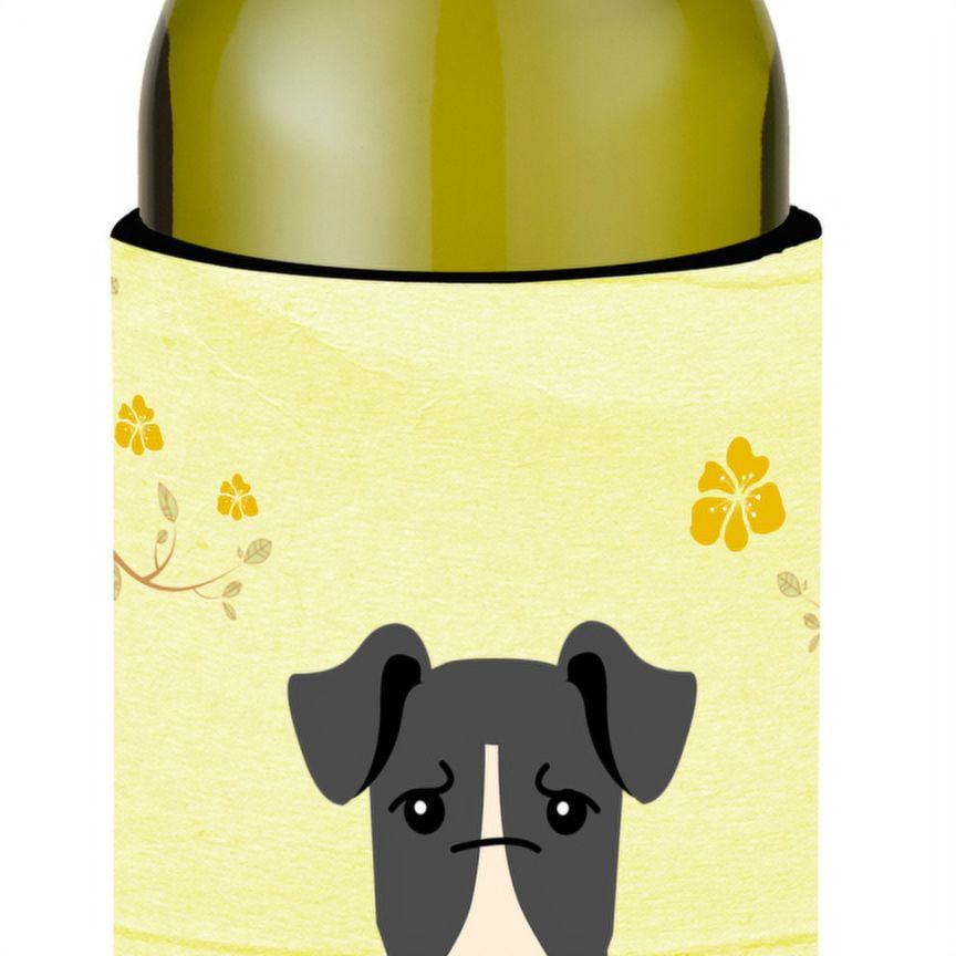 Easter Eggs Smooth Fox Terrier Wine Bottle Beverge Insulator Hugger
