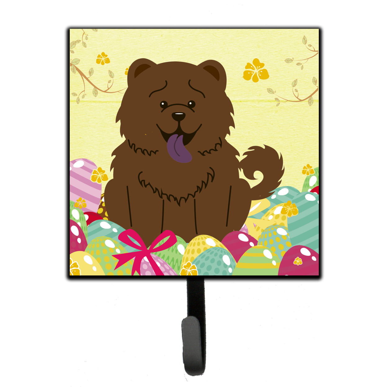 Easter Eggs Chow Chow Chocolate Leash or Key Holder