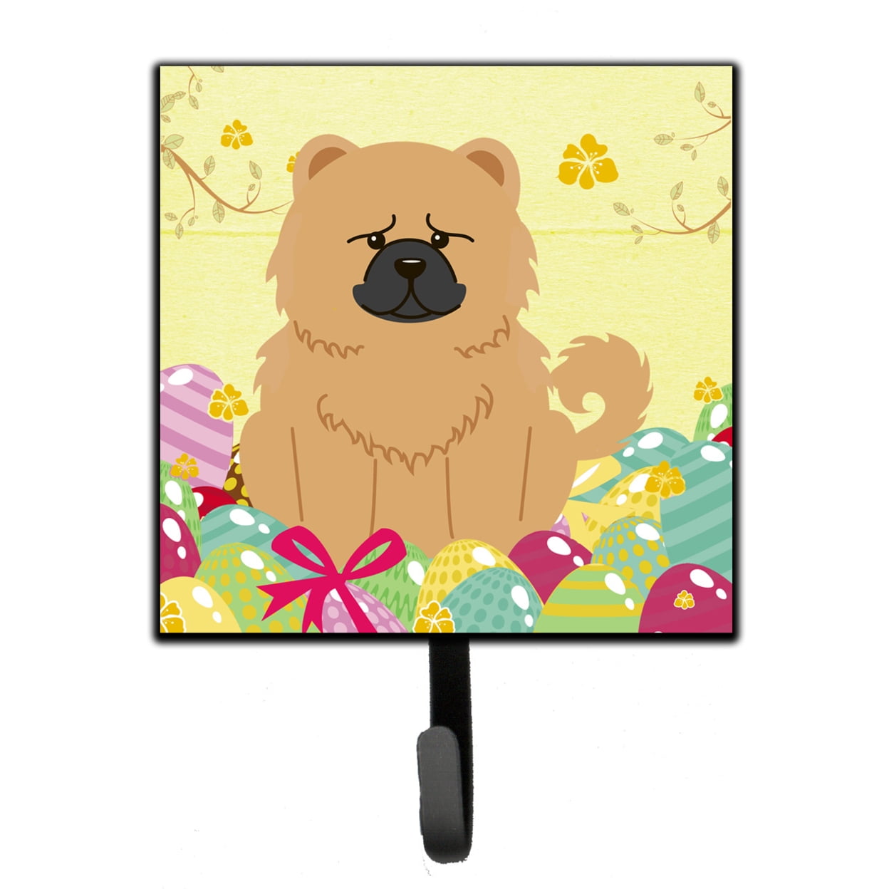 Easter Eggs Chow Chow Cream Leash or Key Holder