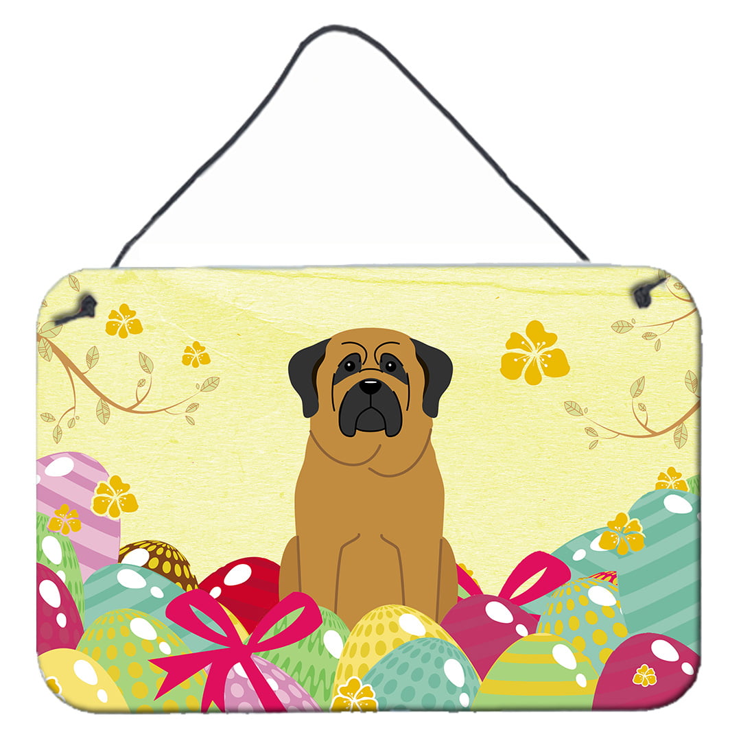 BB6018DS812 Easter Eggs Mastiff Wall or Door Hanging Prints