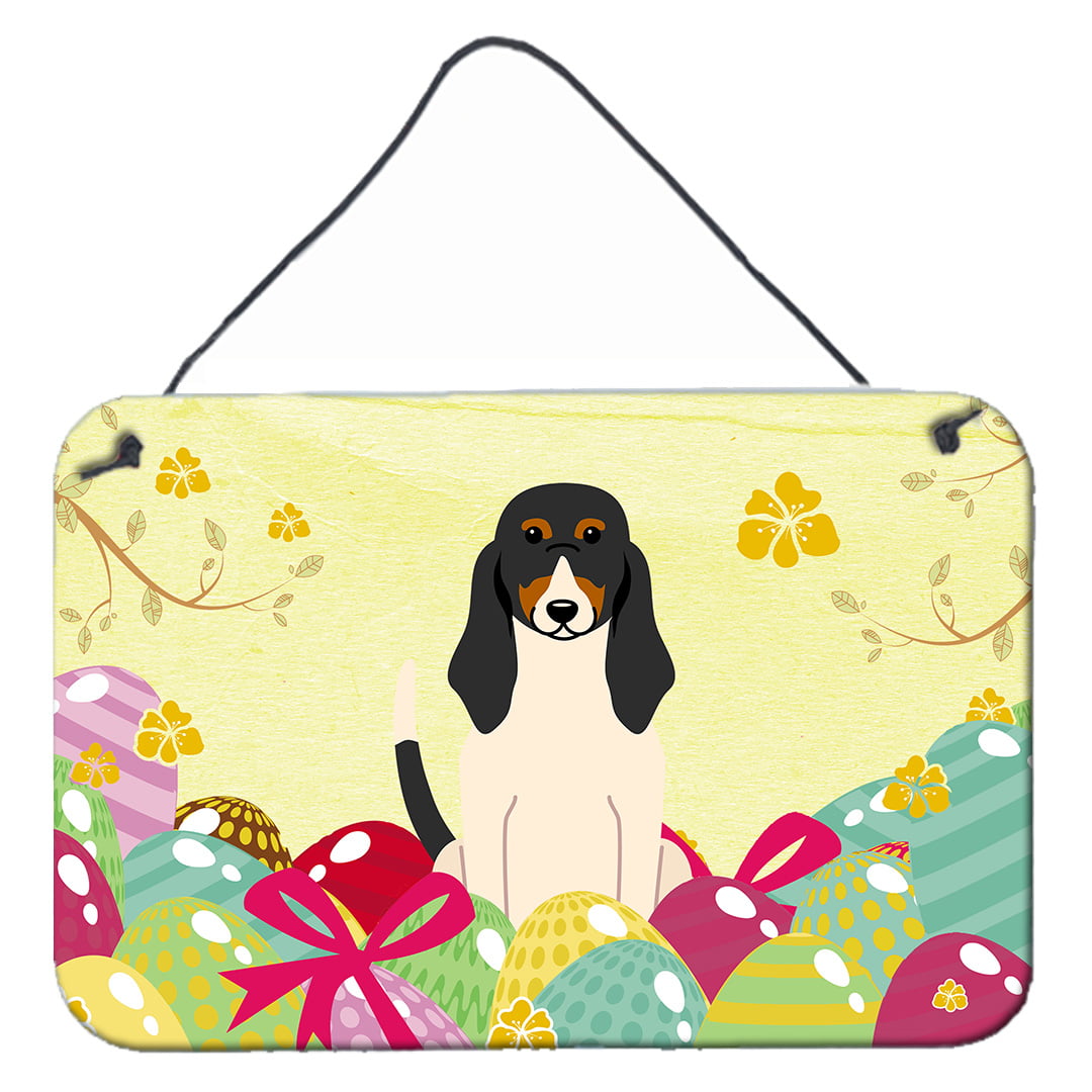 Easter Eggs Swiss Hound Wall or Door Hanging Prints