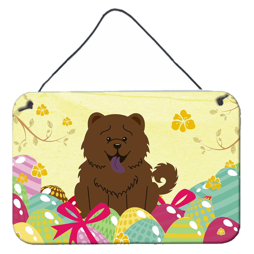 Easter Eggs Chow Chow Chocolate Wall or Door Hanging Prints