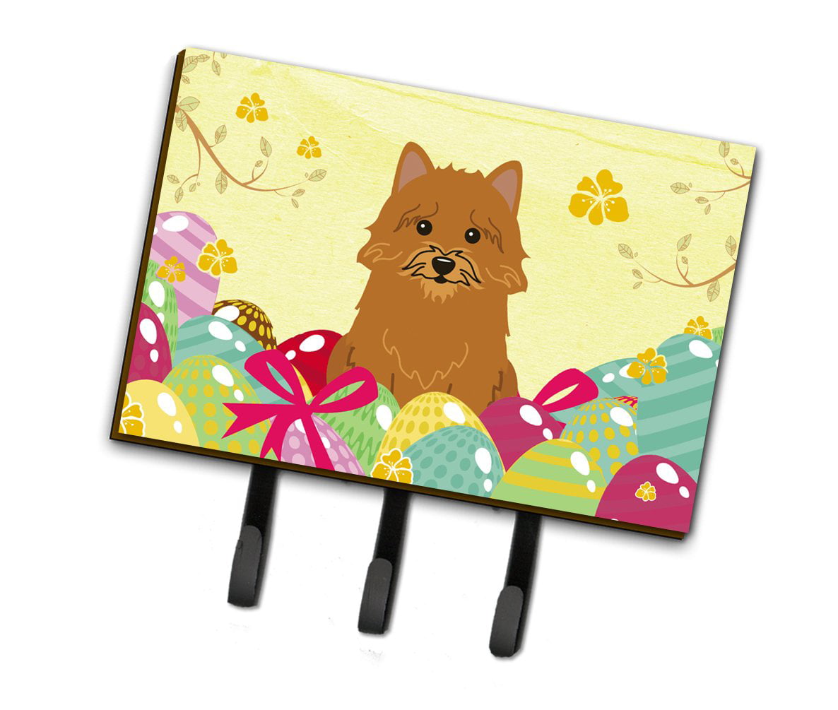 BB6020TH68 Easter Eggs Norwich Terrier Leash or Key Holder