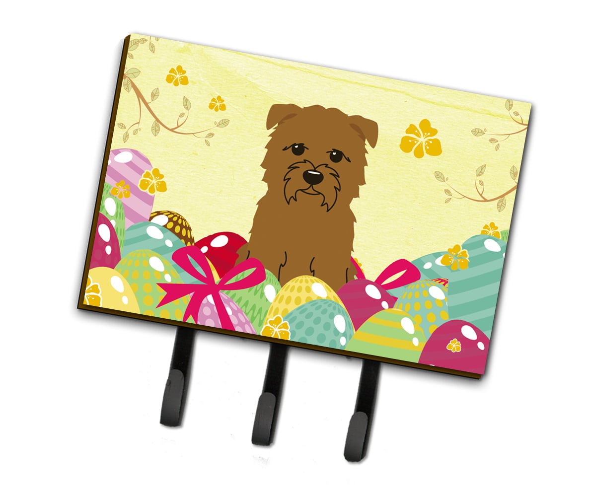 BB6060TH68 Easter Eggs Glen of Imal Tan Leash or Key Holder