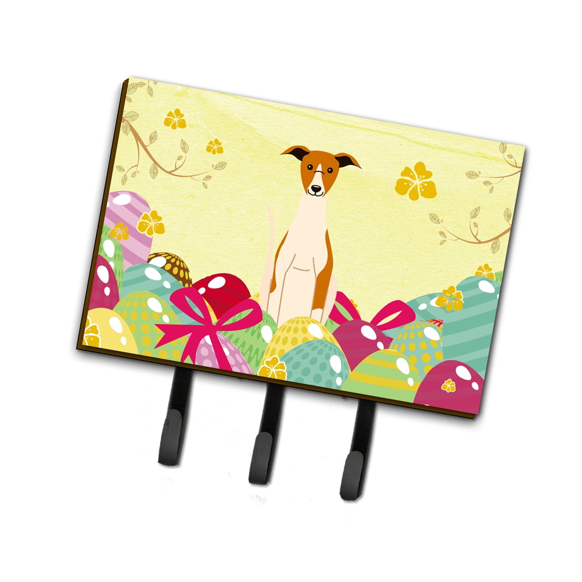 Easter Eggs Whippet Leash or Key Holder