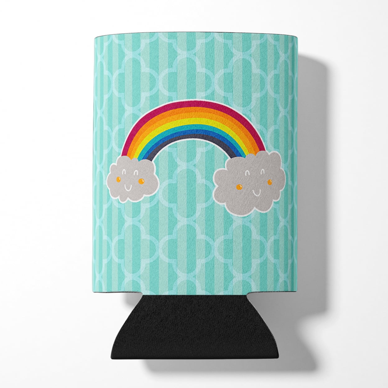 Rainbow in Clouds Can or Bottle Hugger