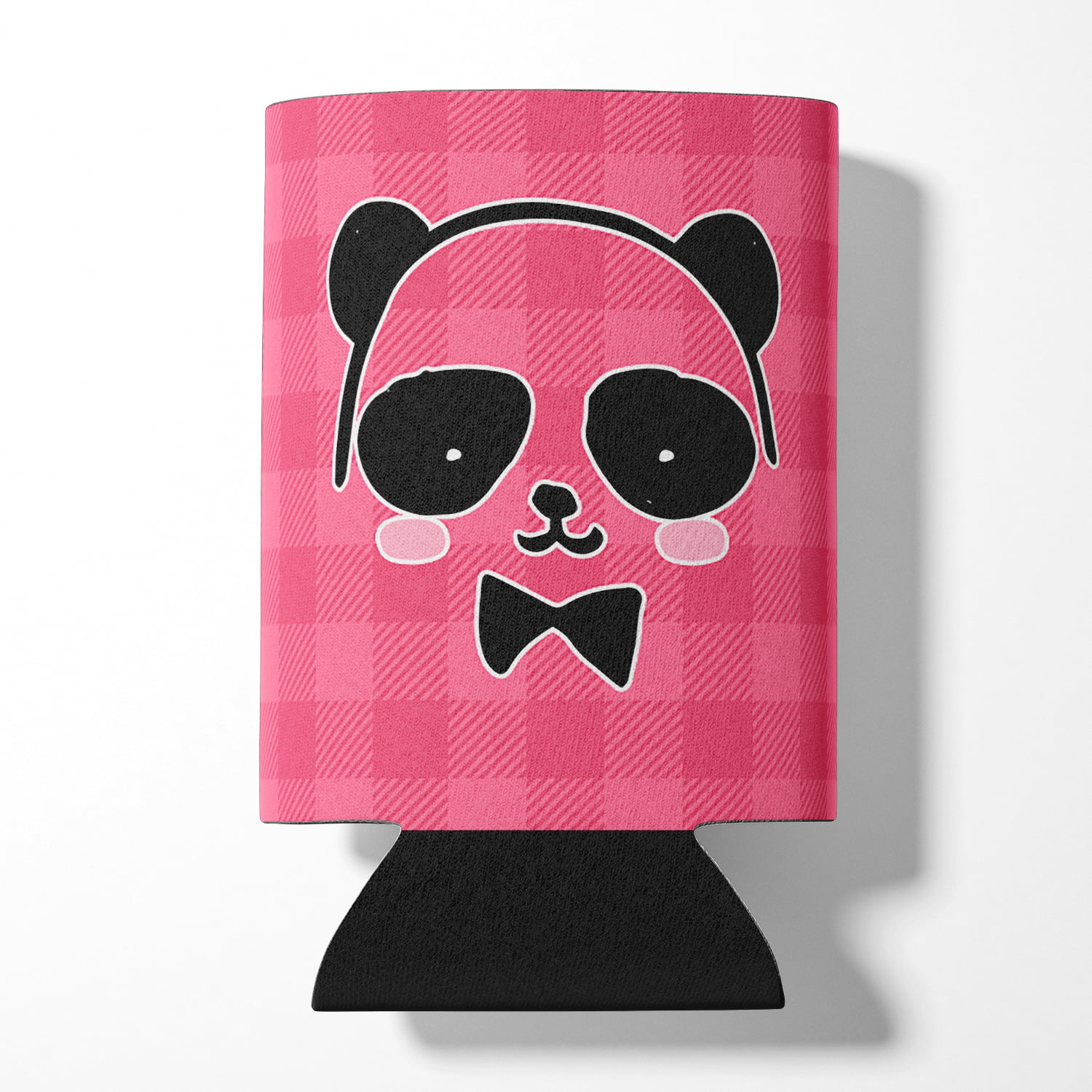 Panda Bear Pink Face Can or Bottle Hugger