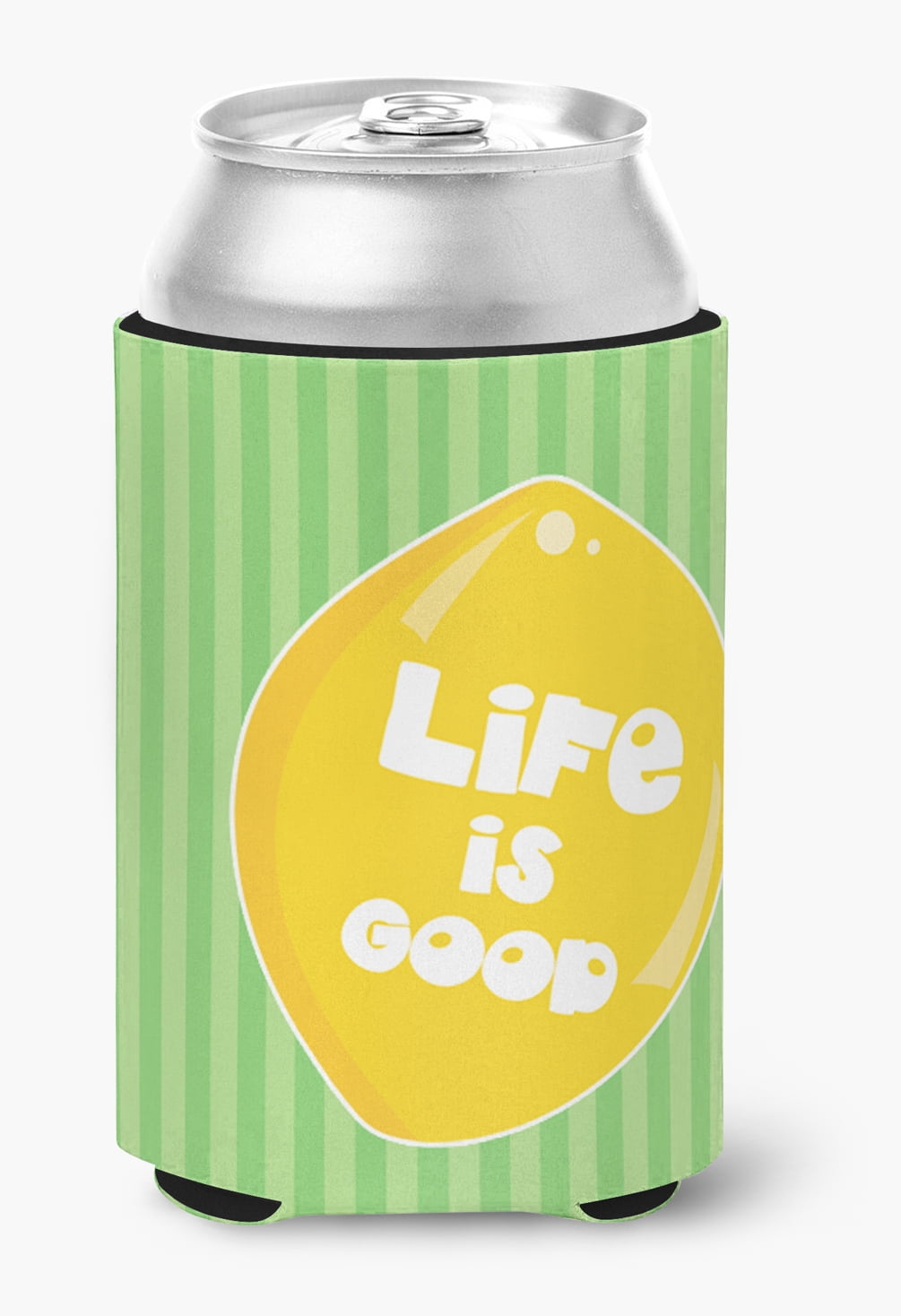 Picture of Carolines Treasures BB7108CC Lemon Life is Good Can or Bottle Hugger