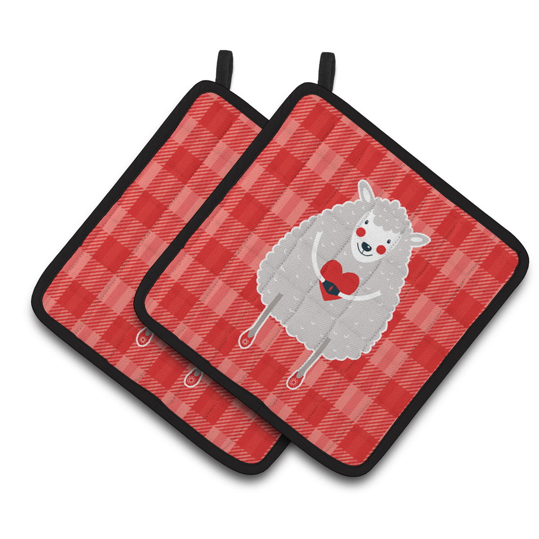 Lamb Love Pair of Pot Holders