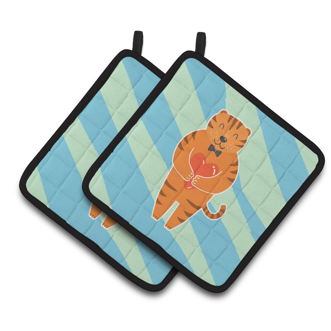 Tiger Pair of Pot Holders