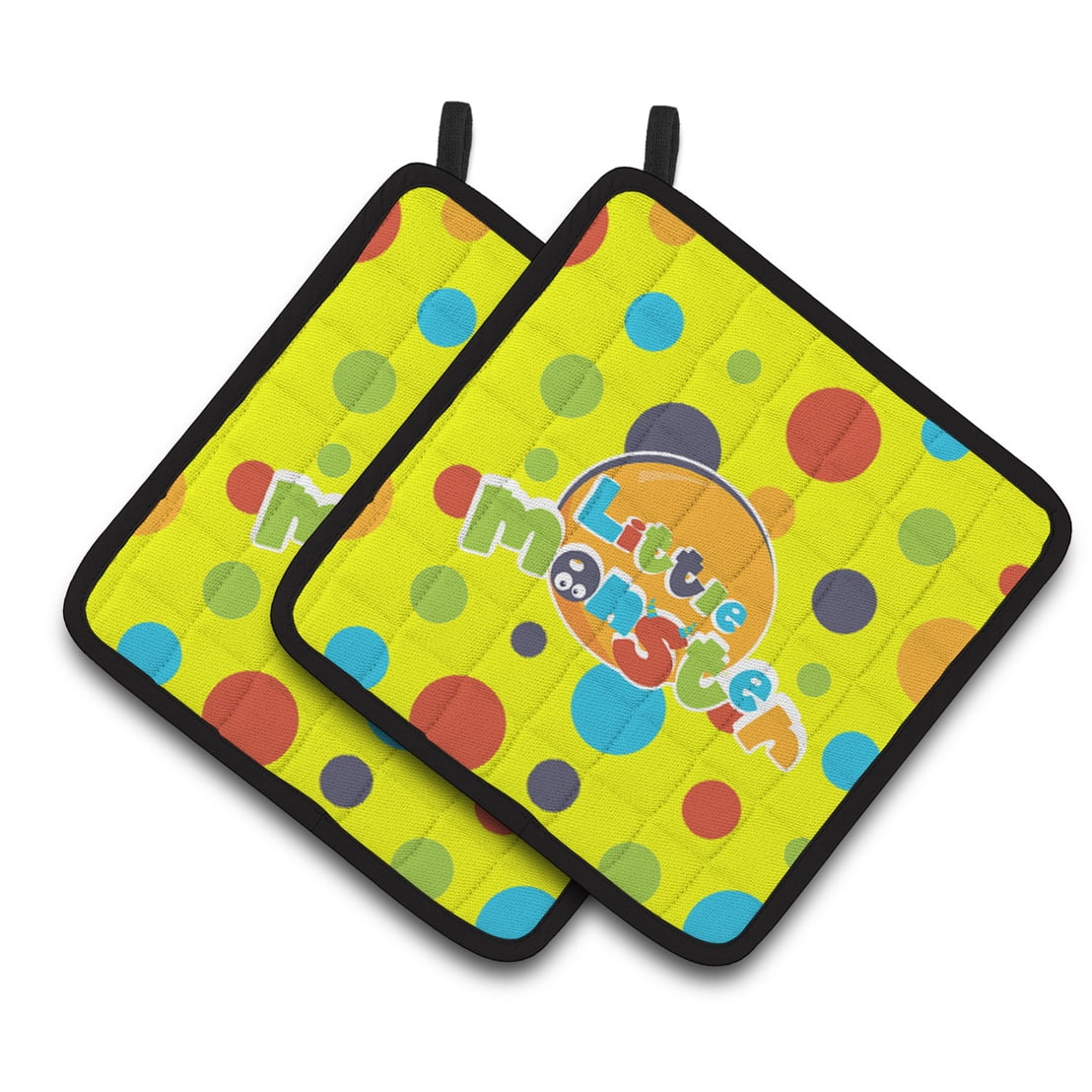 Little Monster Pair of Pot Holders