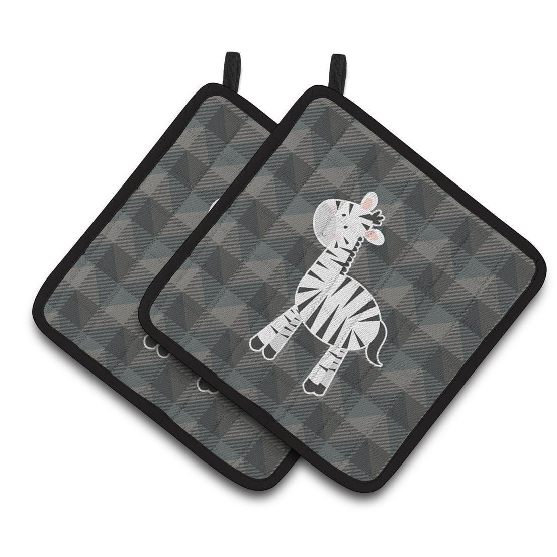 Zebra Pair of Pot Holders