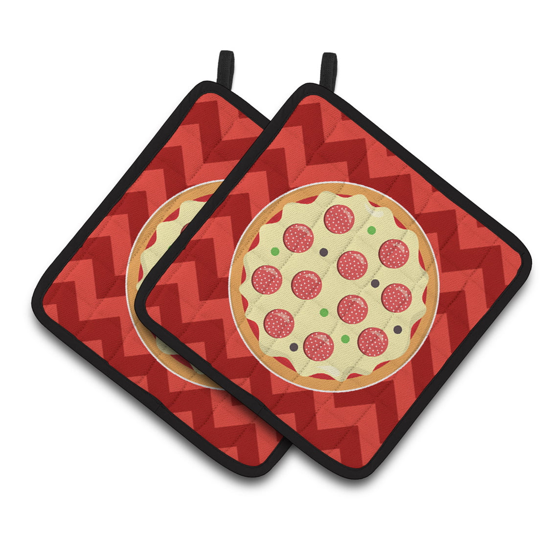 Large Pizza Pair of Pot Holders