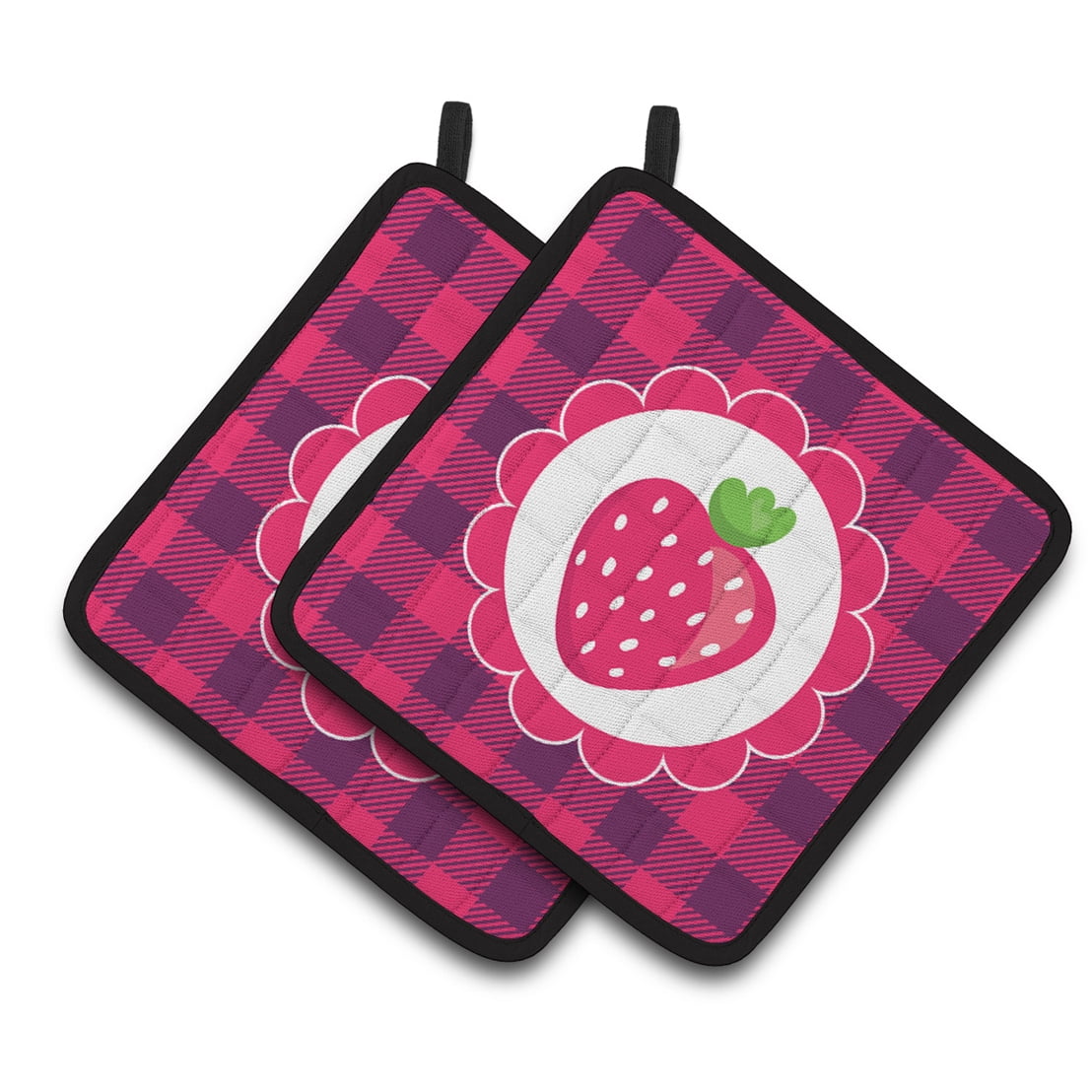 Stawberry Pair of Pot Holders