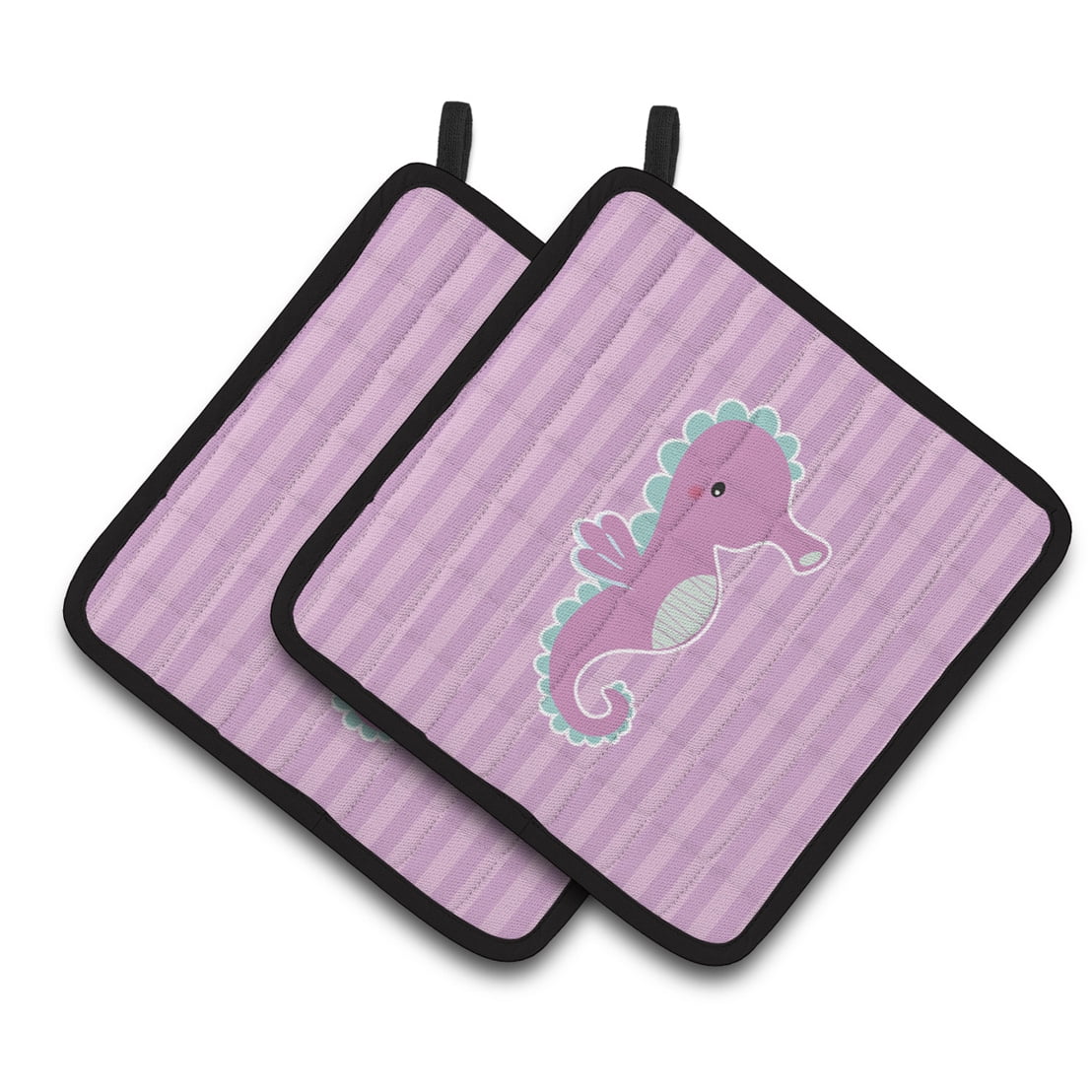 Seahorse Pair of Pot Holders