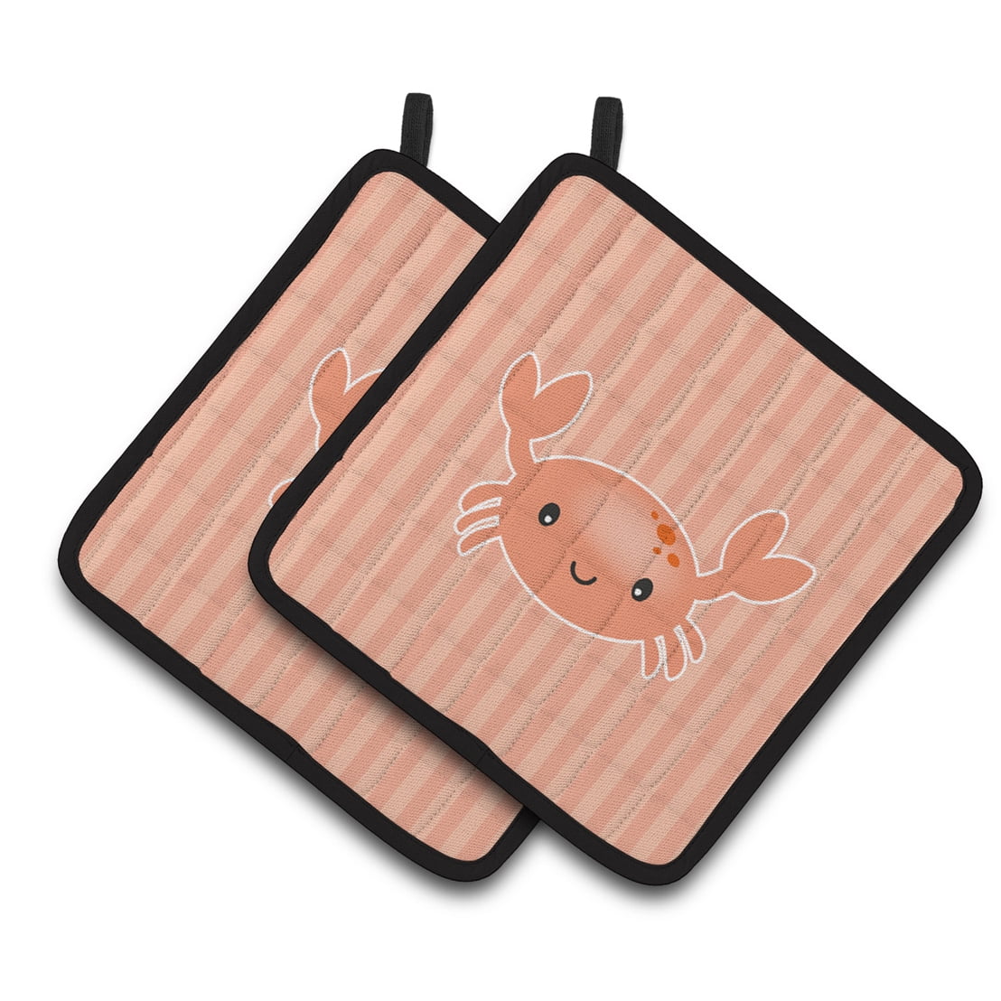 Crab Pair of Pot Holders