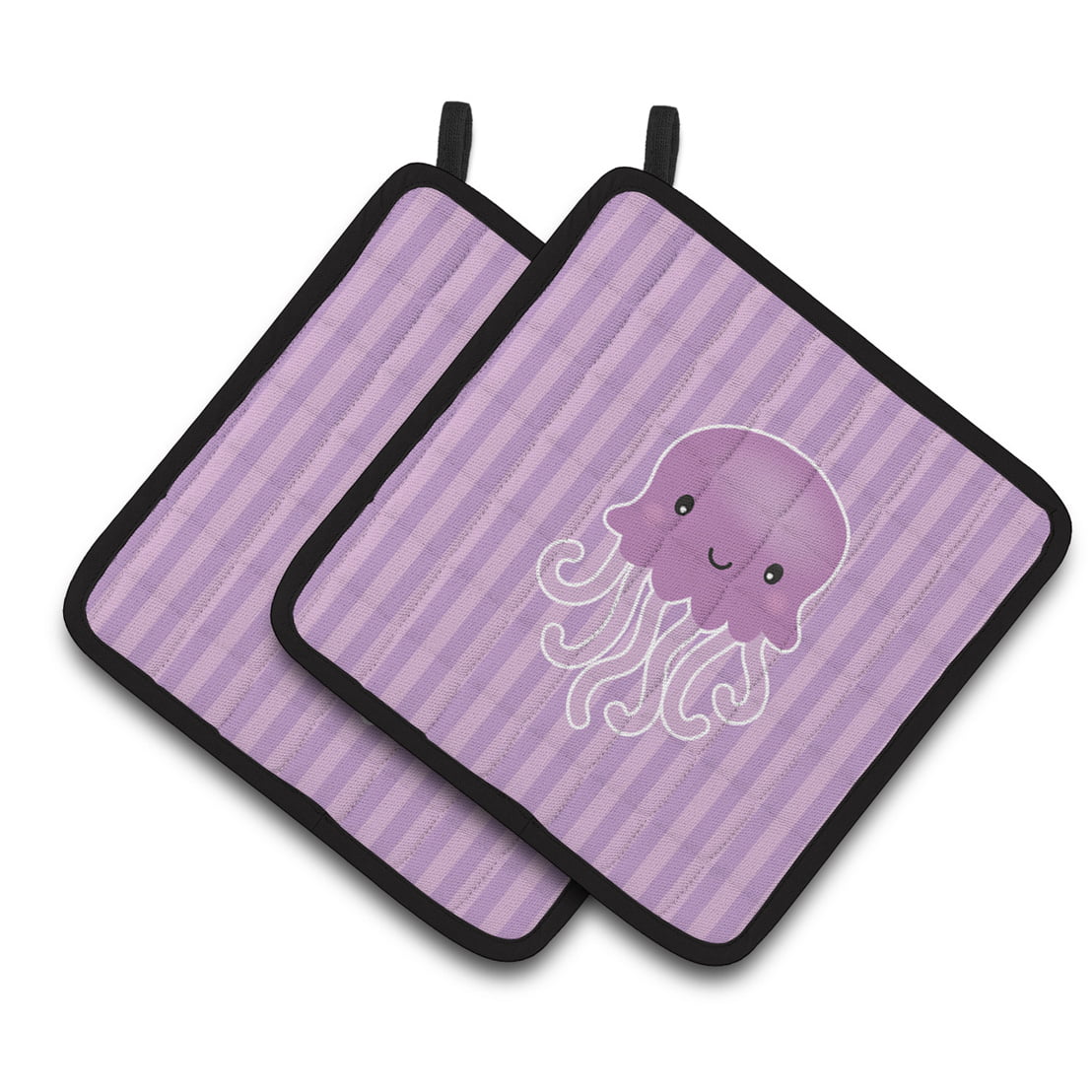Jellyfish Pair of Pot Holders