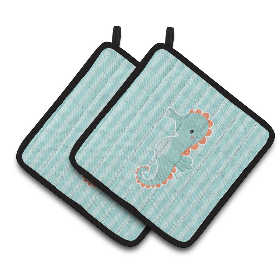 Seahorse Pair of Pot Holders