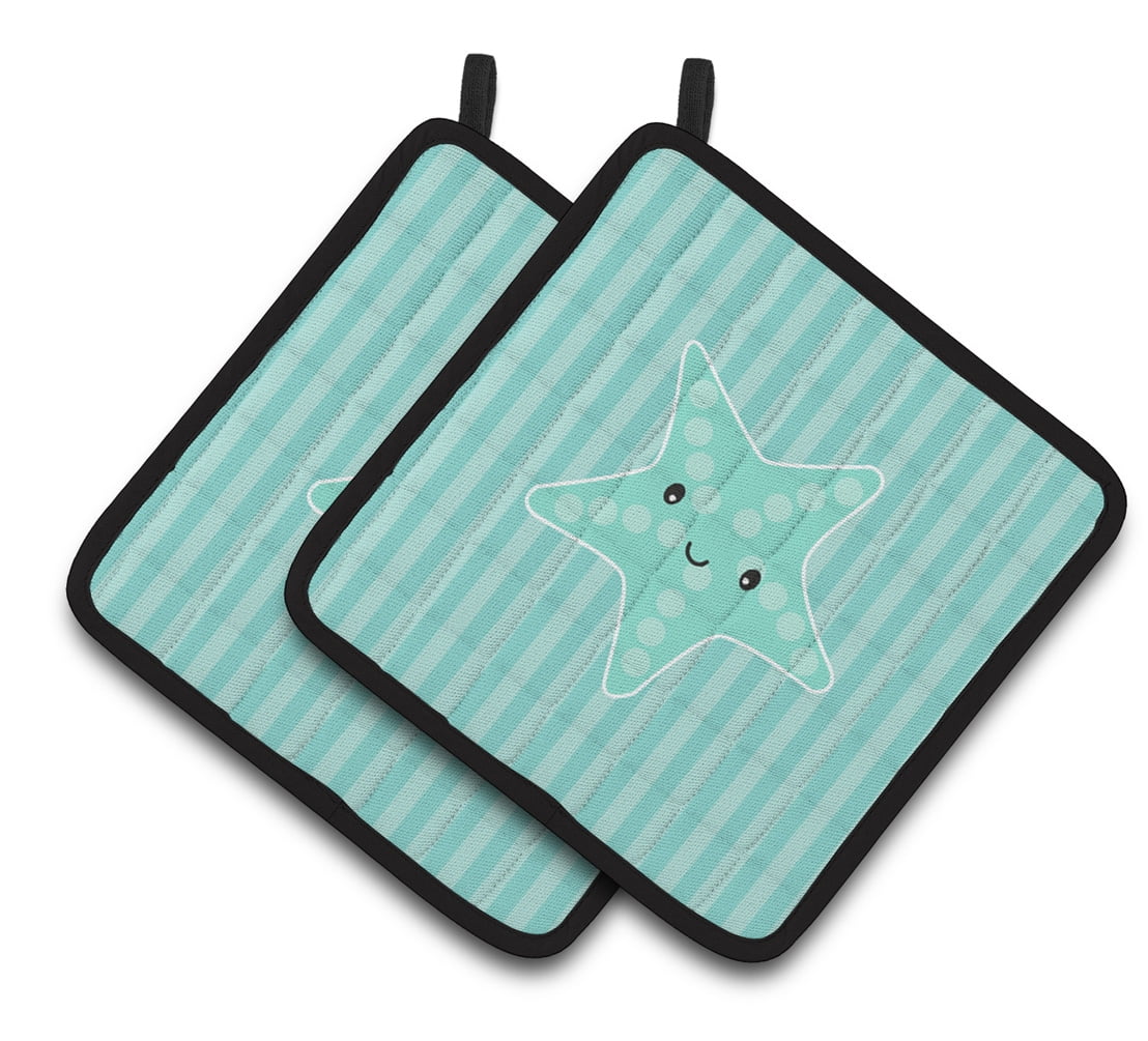 Starfish Pair of Pot Holders