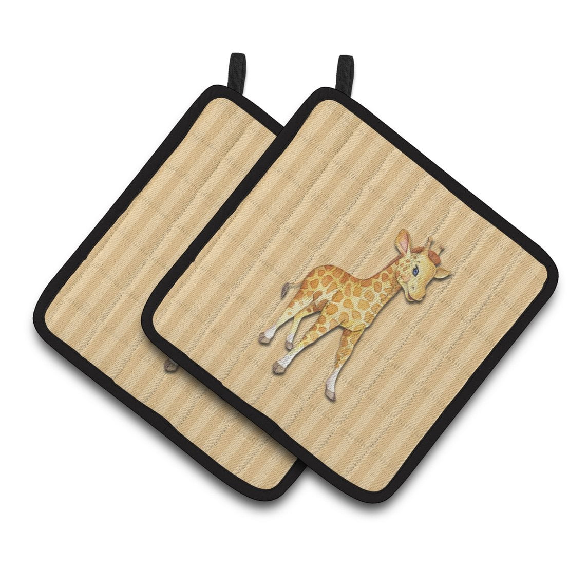 Giraffe Pair of Pot Holders