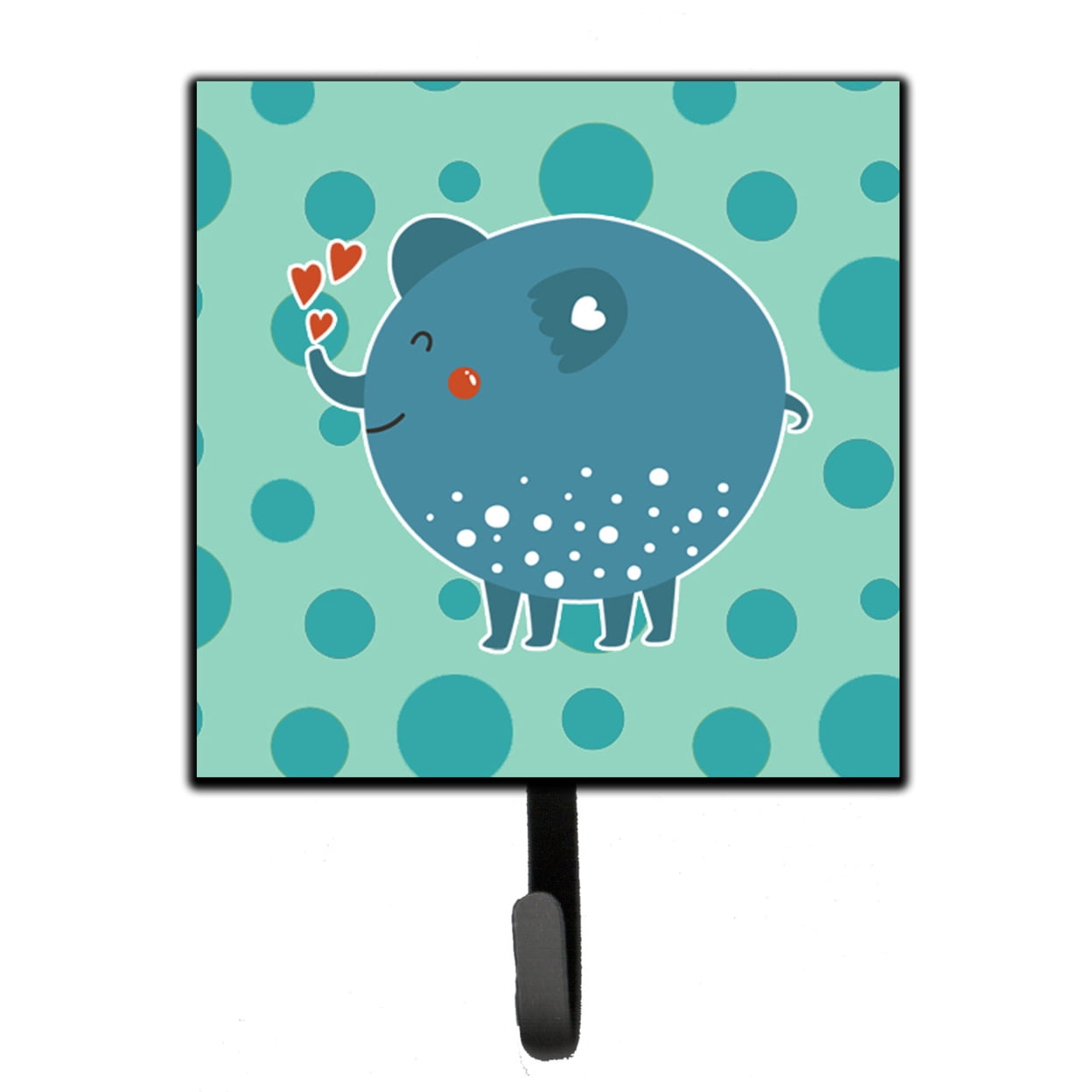 Blue Elephant Leash or Key Holder