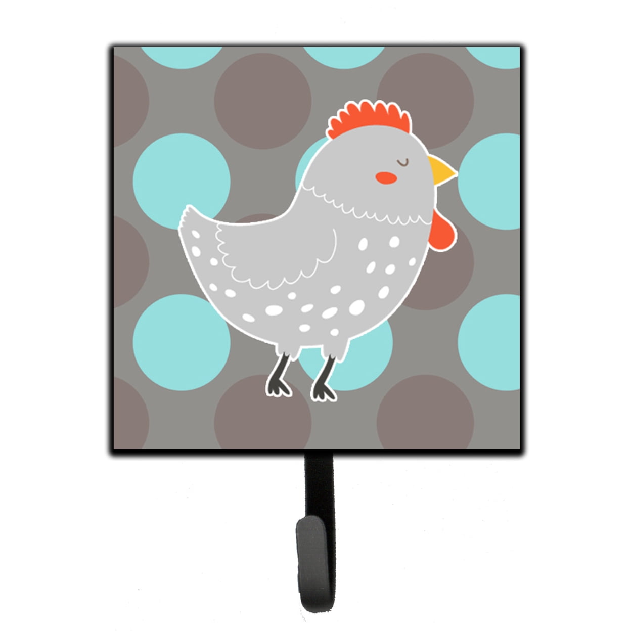 Grey Chicken Leash or Key Holder