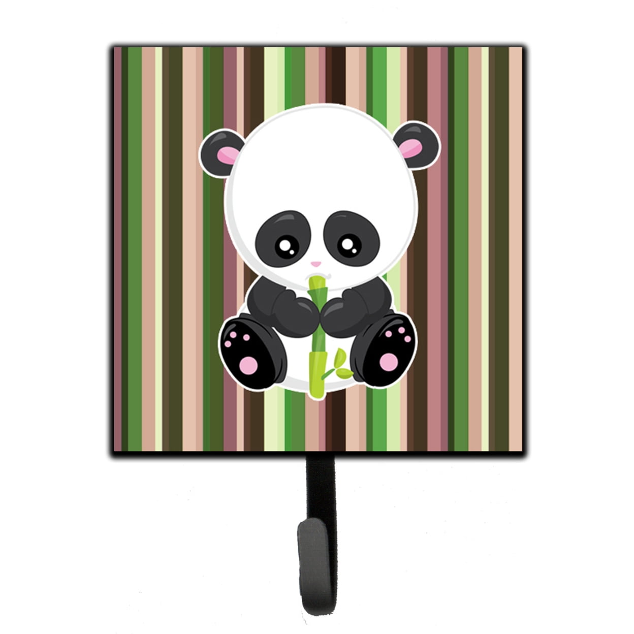 Bamboo Flute Panda Leash or Key Holder
