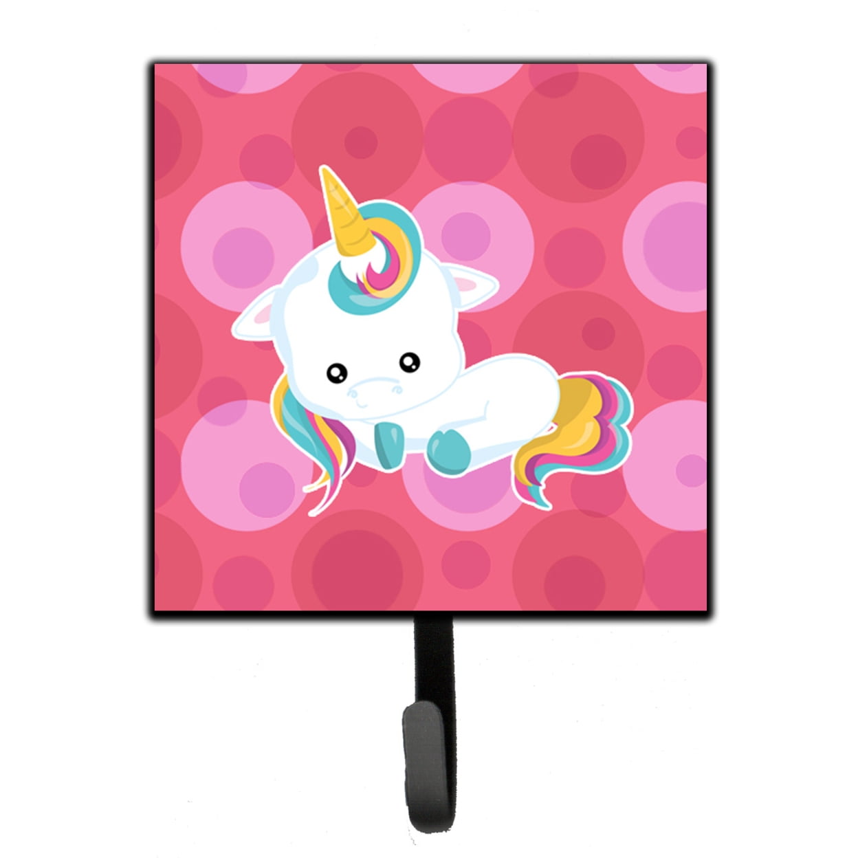 Polkadots Unicorn Leash or Key Holder