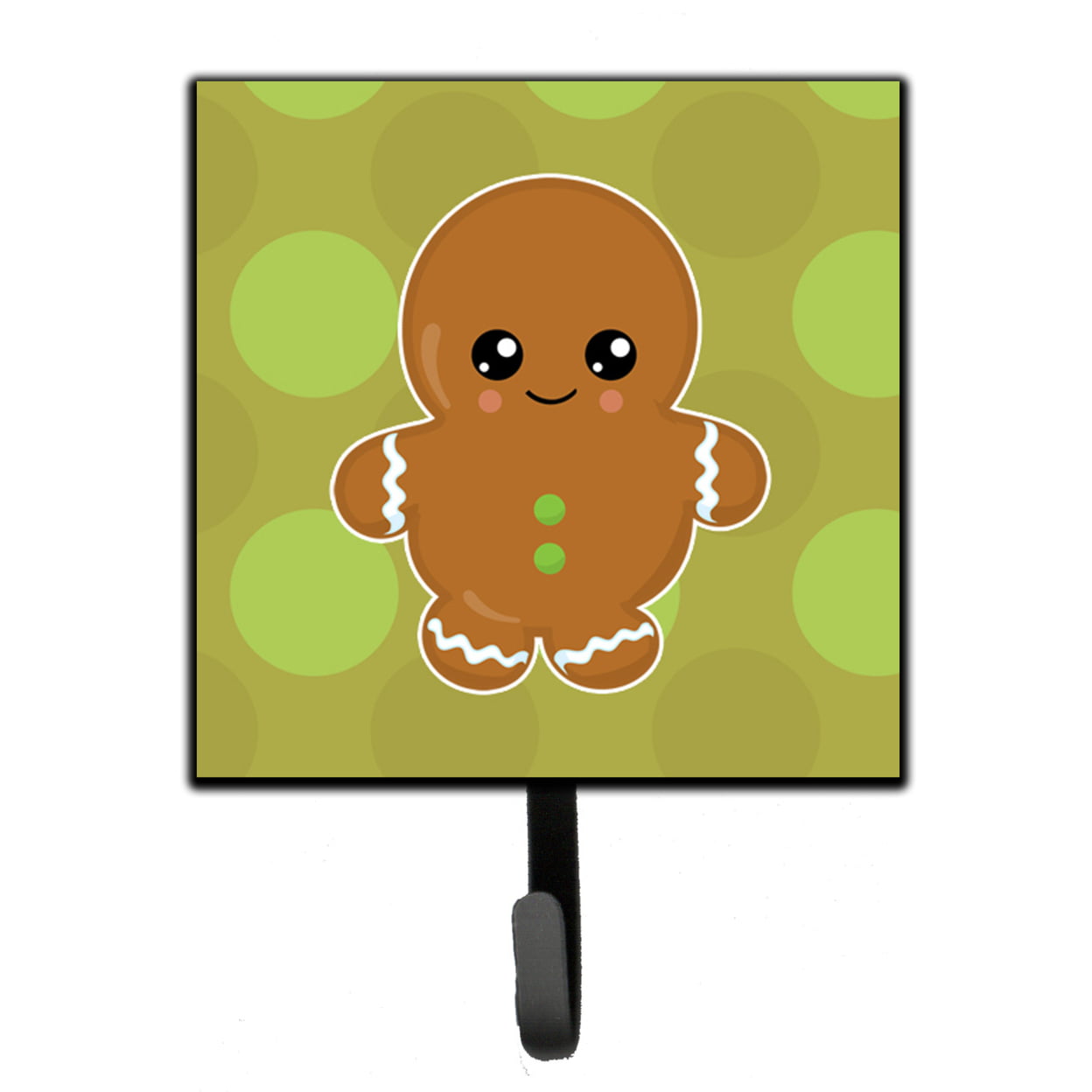 Christmas Gingerbread Man Leash or Key Holder