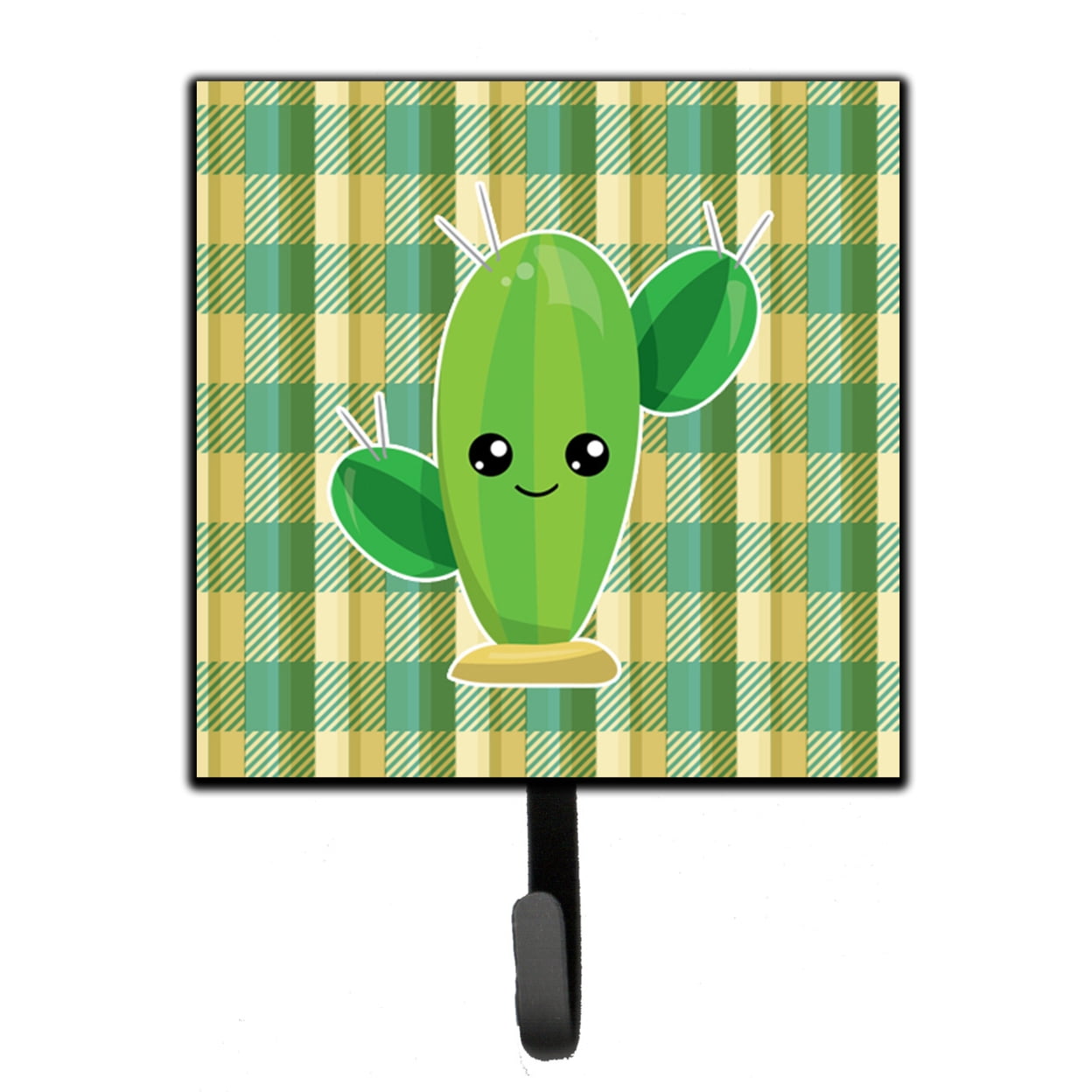 Cactus Plaid Leash or Key Holder