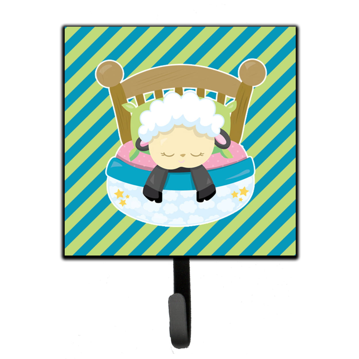 Sheep in Bed Leash or Key Holder