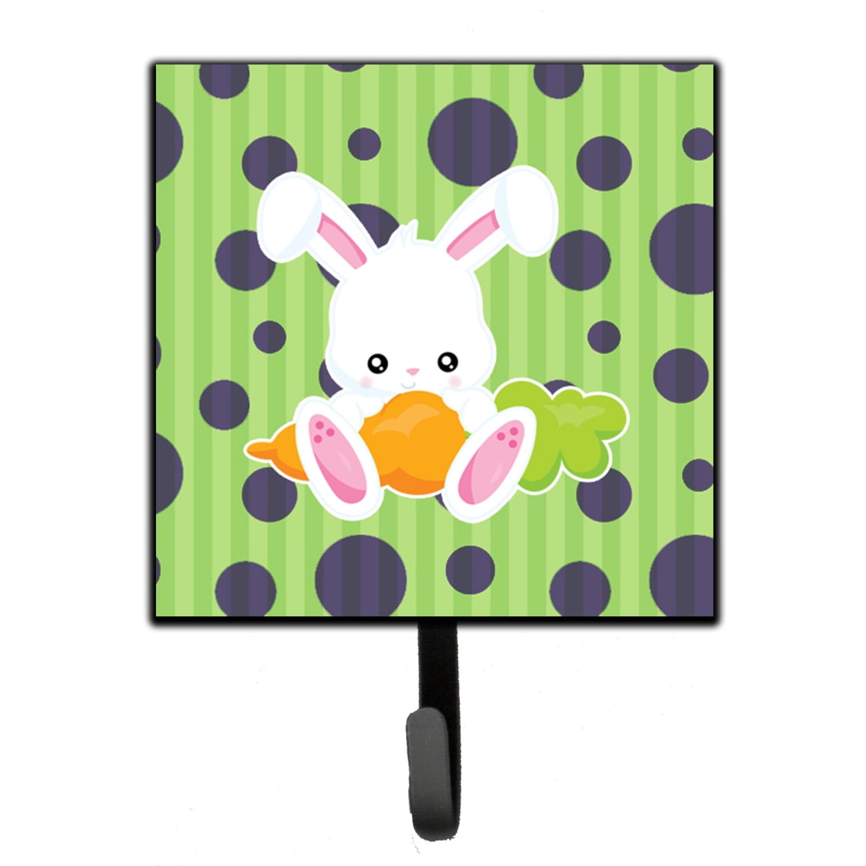 Easter Polkadot Rabbit Leash or Key Holder