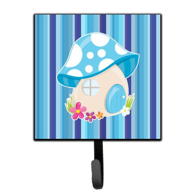 Fairy House Blue Stripes Leash or Key Holder