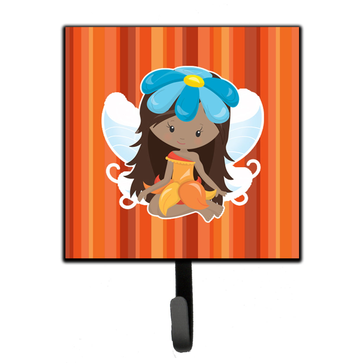 Fairy Orange Stripes Leash or Key Holder