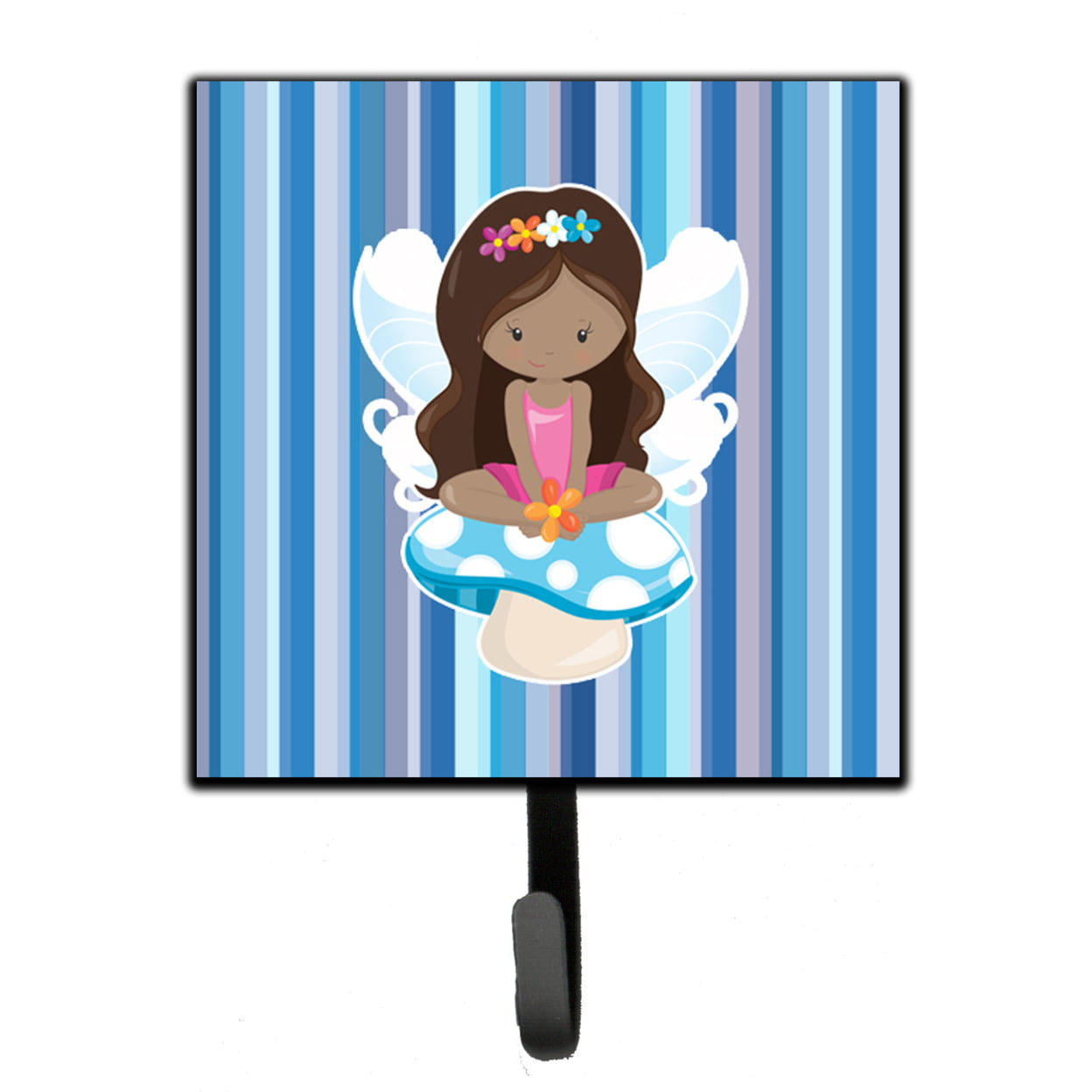 Fairy Blue Stripes Leash or Key Holder