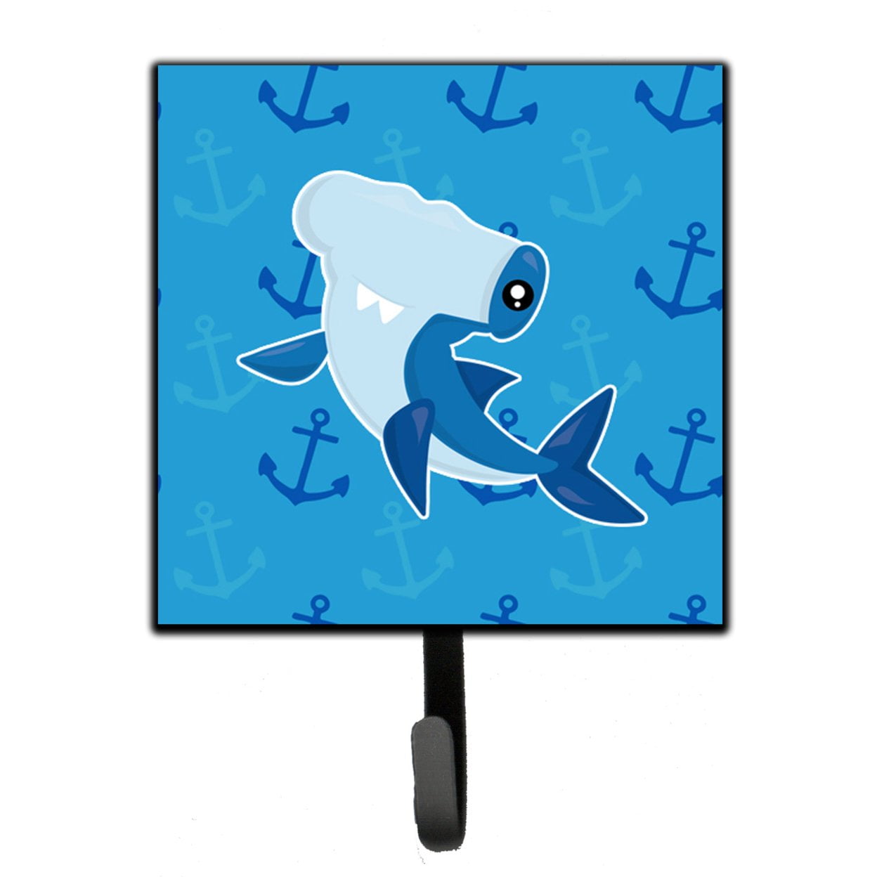 Hammerhead Shark on Anchors Leash or Key Holder