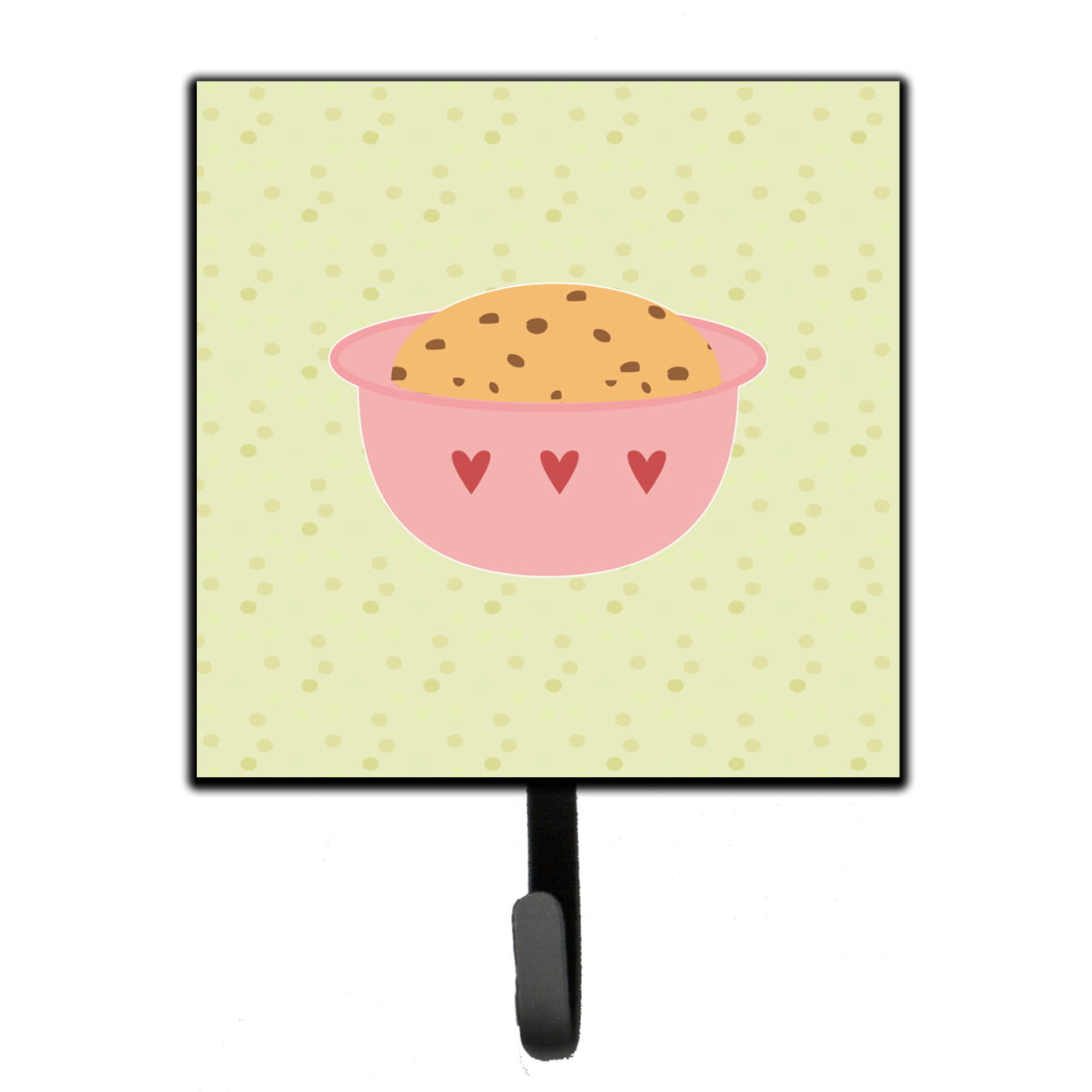 Cookie Dough on Green Leash or Key Holder