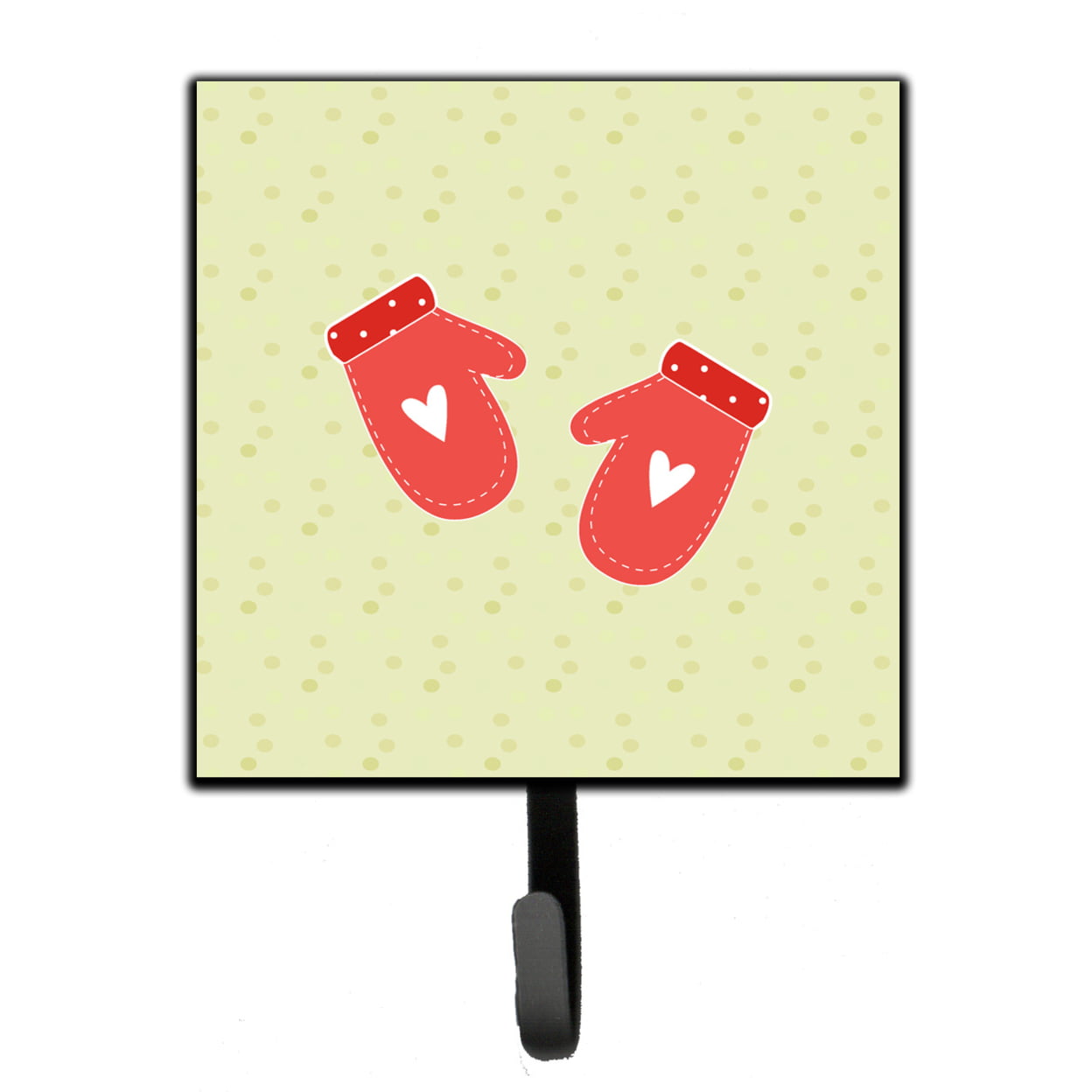 Oven Mitts on Green Leash or Key Holder