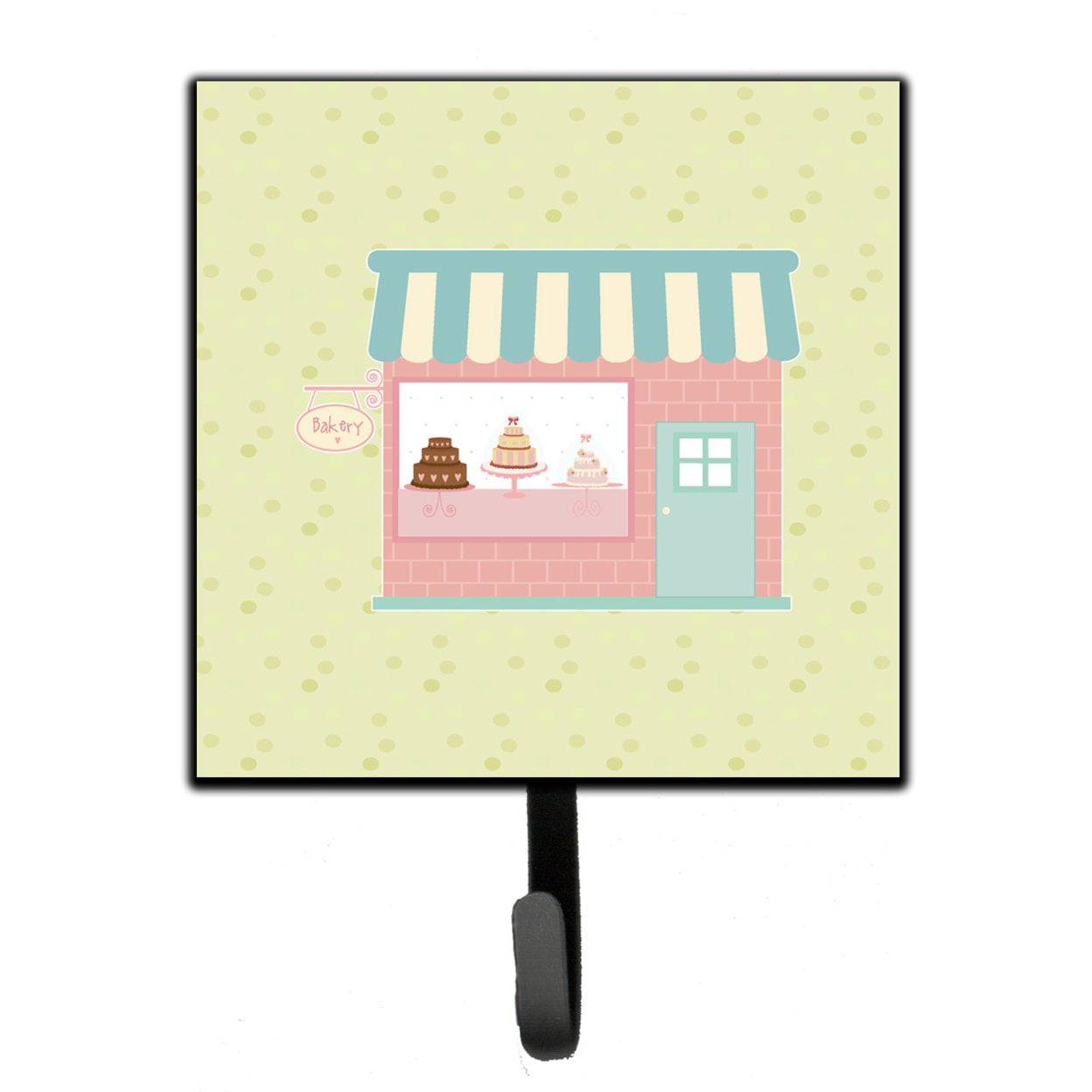 Bake Shoppe on Green Leash or Key Holder