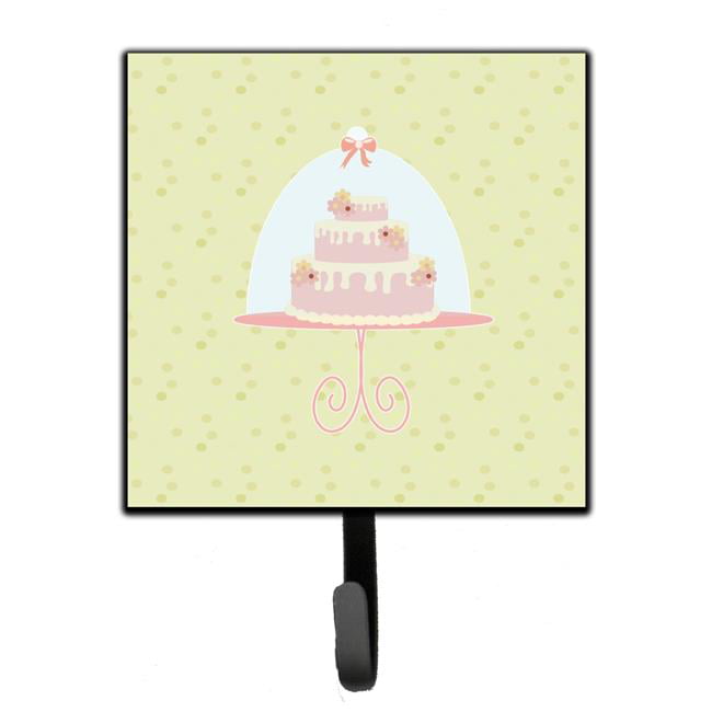 Decorated Cake on Green Leash or Key Holder