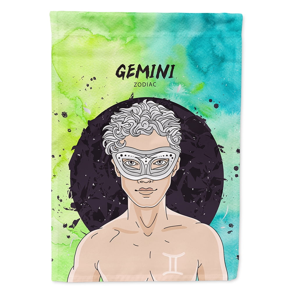 Gemini Zodiac Sign Flag Canvas House Size