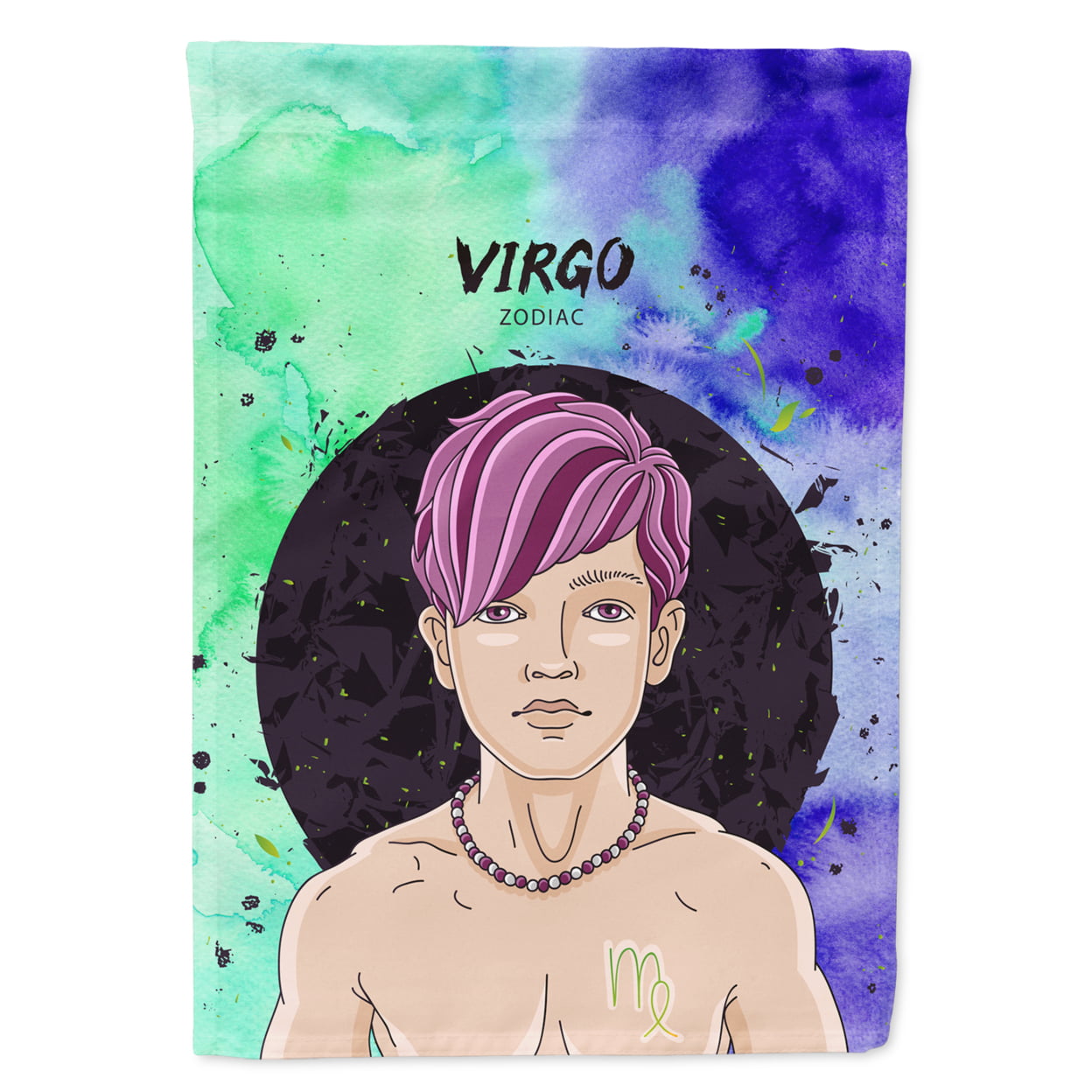 Virgo Zodiac Sign Garden Size Flag