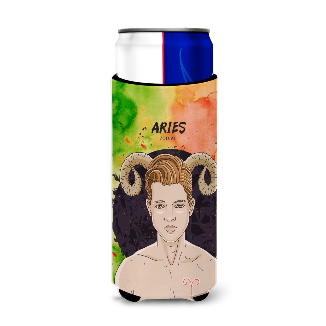 Aries Zodiac Sign Michelob Ultra Hugger for Slim Cans